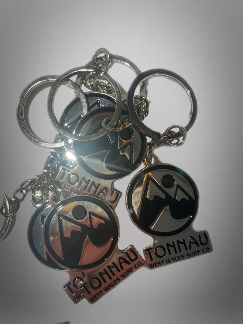 Tonnau Engraved Metal Keyring