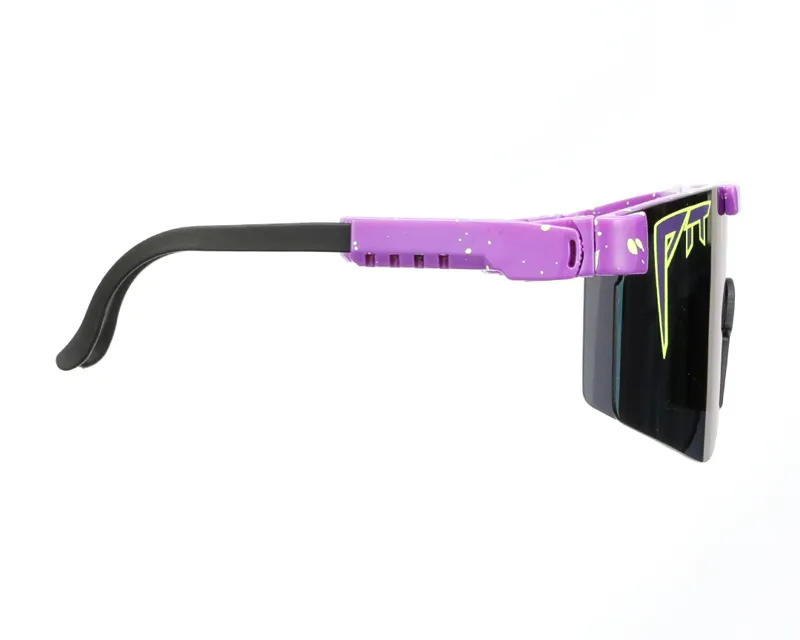 Pit Viper The Donatello Double Wide Polarized Purple Mirror-2