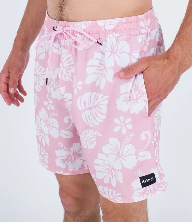 Hurley Cannonball Volley 17 Lollipop - Mens Pink Boardshorts-1