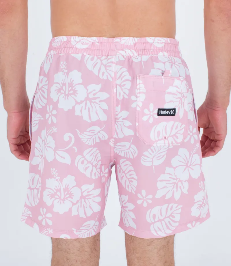 Hurley Cannonball Volley 17 Lollipop - Mens Pink Boardshorts-2