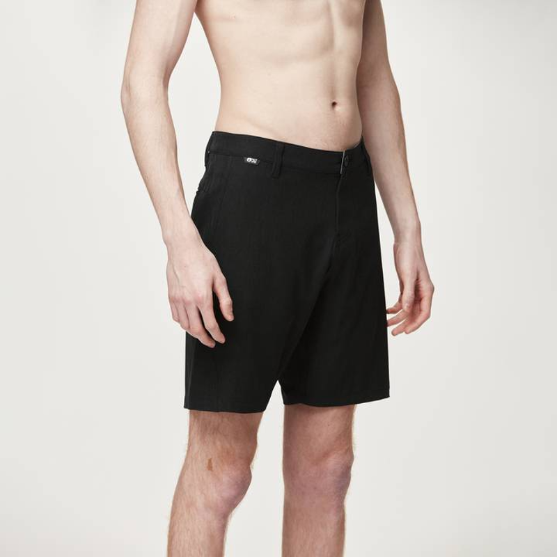 Picture Organic Clothing Podar Hybrid 19 Boardshorts Black - Mens Swim Shorts-3