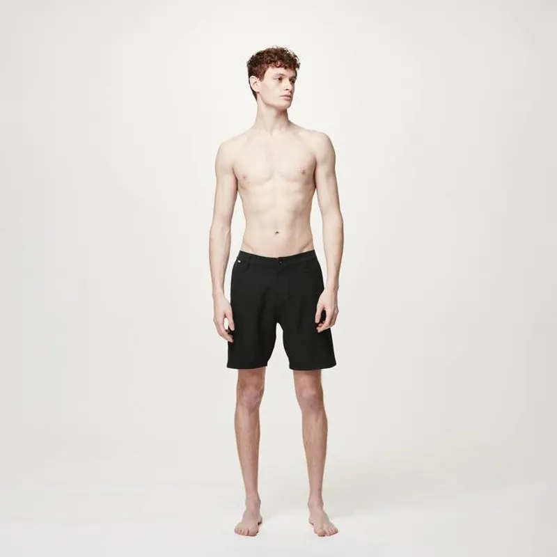 Picture Organic Clothing Podar Hybrid 19 Boardshorts Black - Mens Swim Shorts