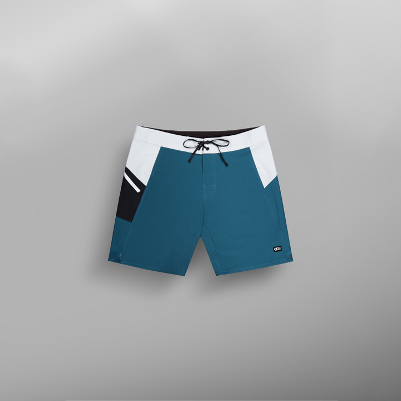 Picture Organic Clothing Journy 19 Boardshorts Deep Water - Mens Blue Swim Shorts-5