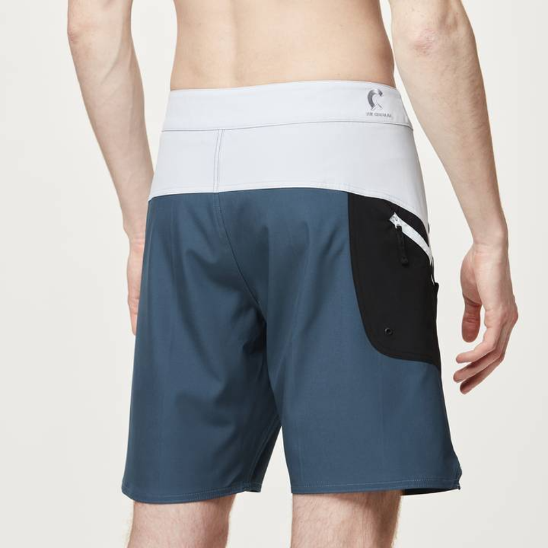Picture Organic Clothing Journy 19 Boardshorts Deep Water - Mens Blue Swim Shorts-4