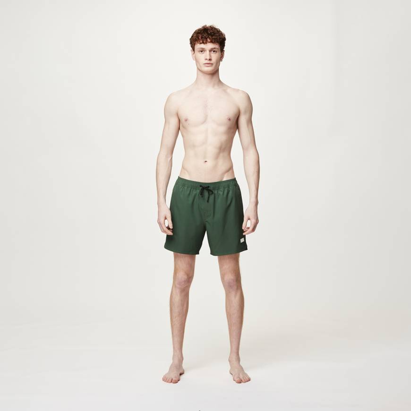 Picture Organic Clothing Piau Solid 15 Boardshorts Jungle Green - Mens trunks-4