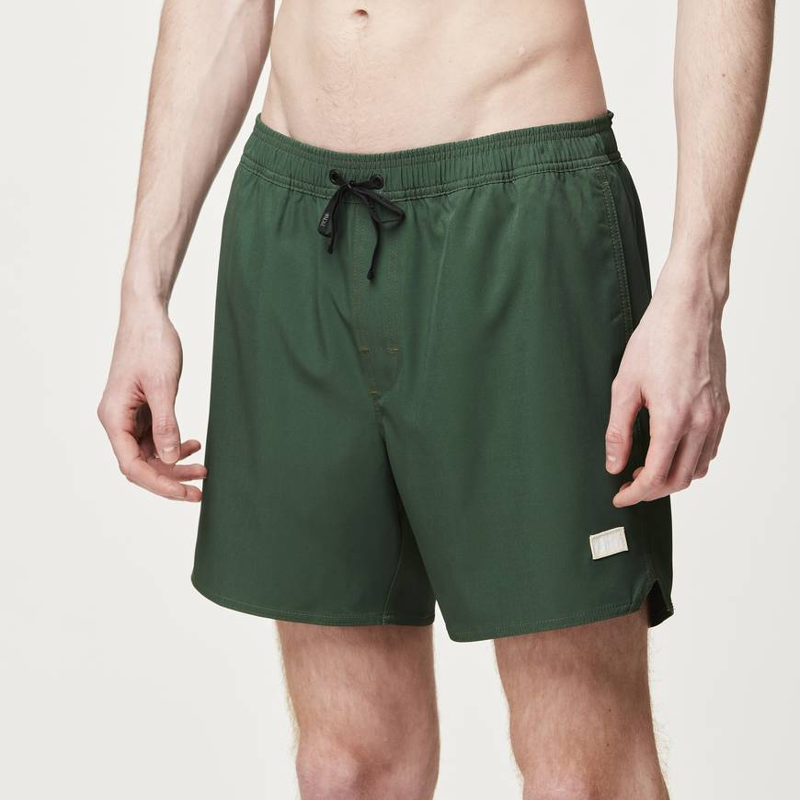 Picture Organic Clothing Piau Solid 15 Boardshorts Jungle Green - Mens trunks-2