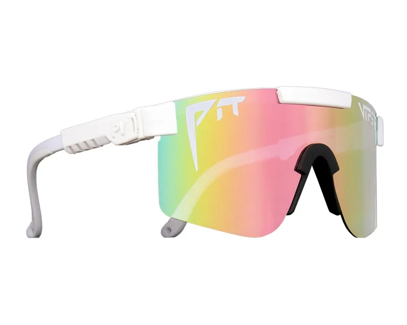 Pit Viper The Miami Nights Mirror Clear Fade Sunglasses