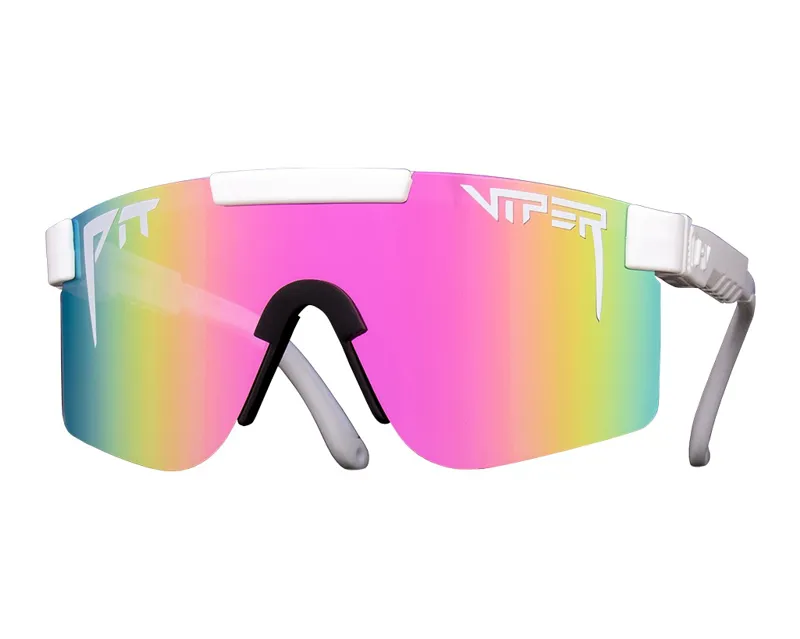 Pit Viper The Miami Nights Mirror Clear Fade Sunglasses-1