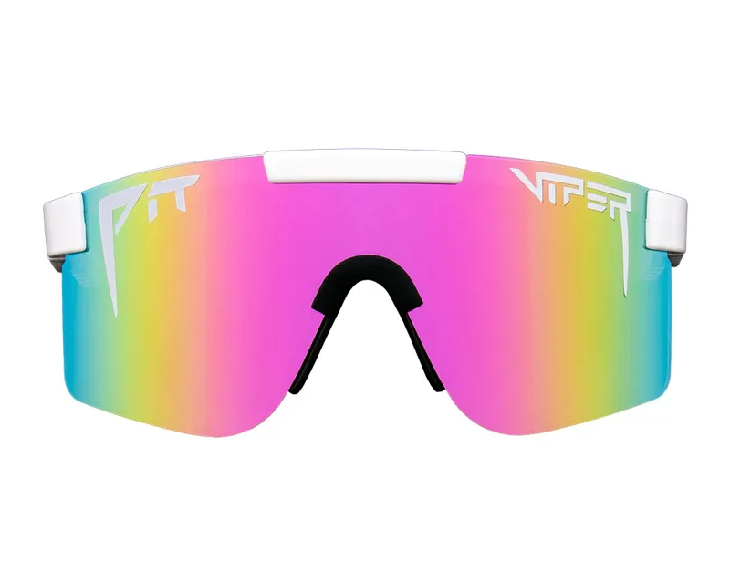 Pit Viper The Miami Nights Mirror Clear Fade Sunglasses-2