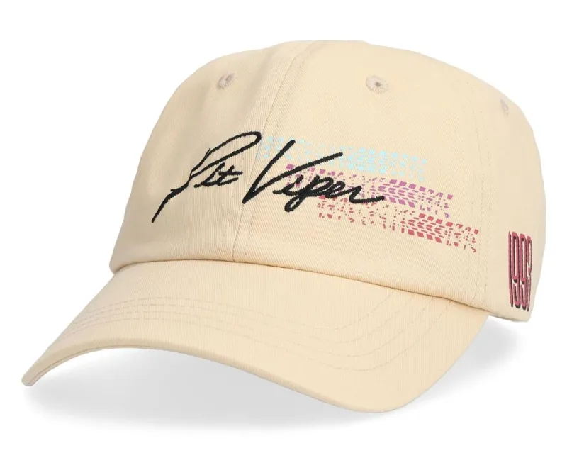 Pit Viper Racing Stepdad Hat White - Unisex Cream Cap