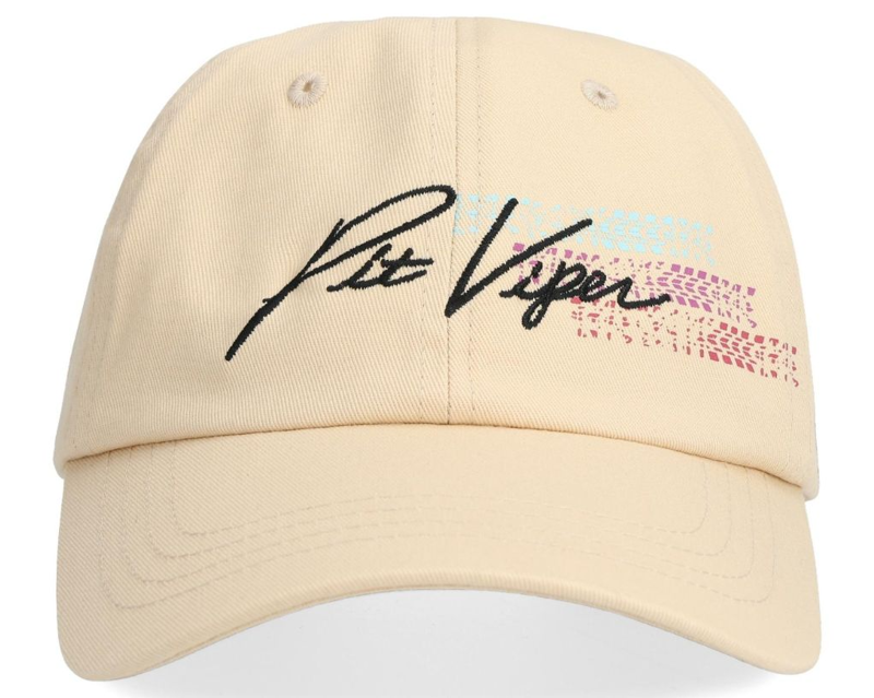 Pit Viper Racing Stepdad Hat White - Unisex Cream Cap-1
