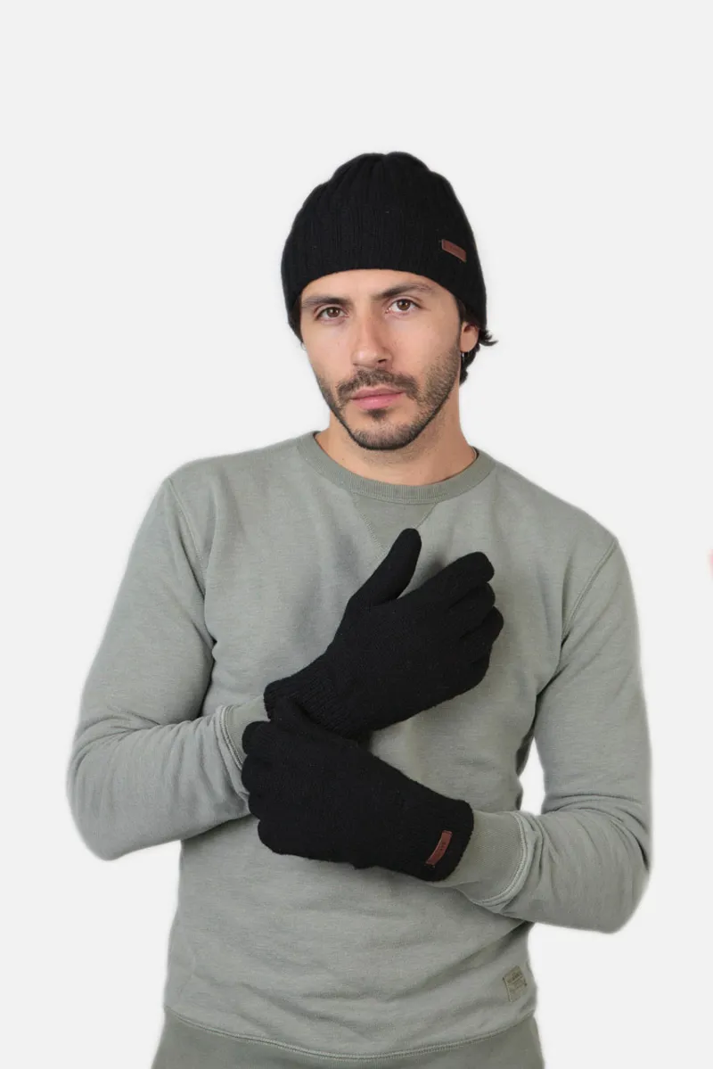 Barts Haakon Gloves in Black-1