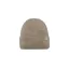 Barts Willian Beanie Light Brown - Mens Ribbed Knitted Hat
