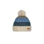 Barts Wilhelm Beanie Wheat - Mens White Blue Knitted Hat