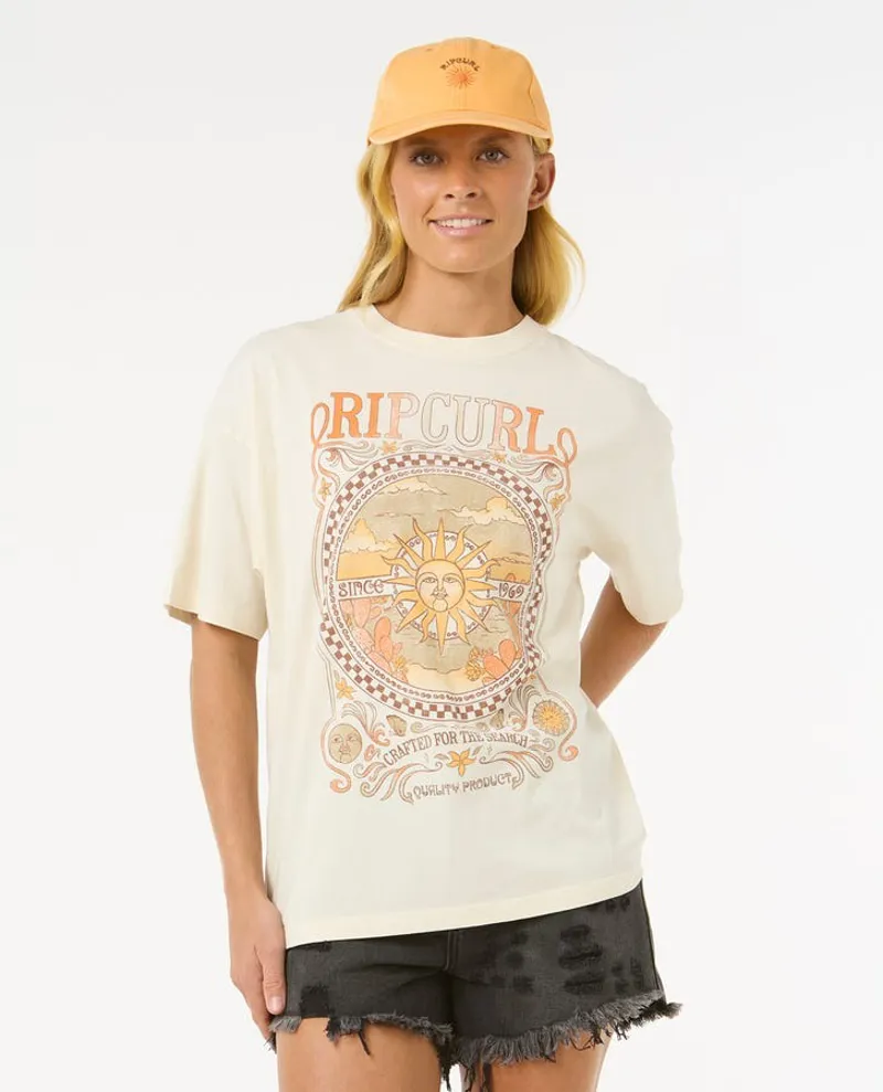 Rip Curl Luna Heritage Tee - Bone