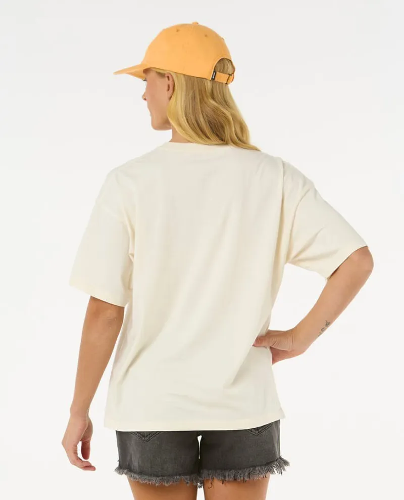 Rip Curl Luna Heritage Tee - Bone-2