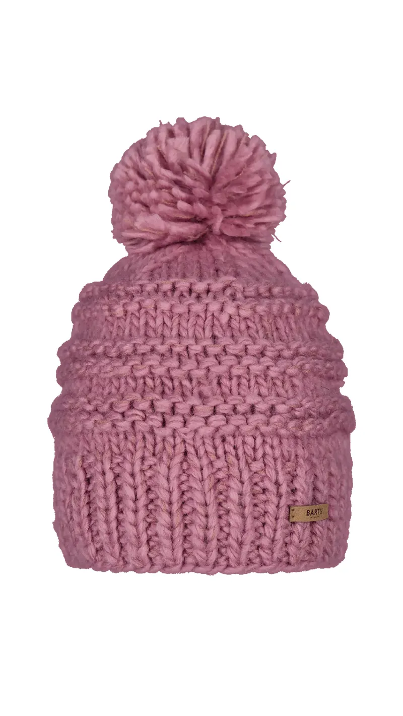 Barts Jasmin Beanie Pink - Womens Knitted Hat