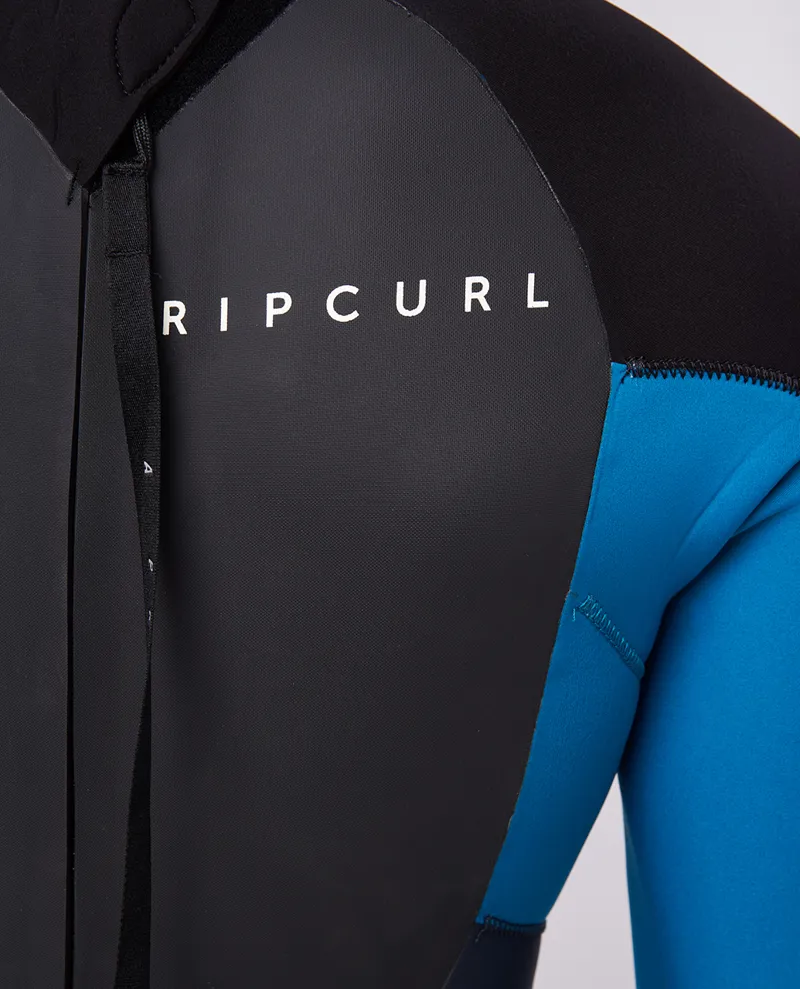 Rip Curl Omega 3/2 Back Zip GBS Wetsuit Blue-4