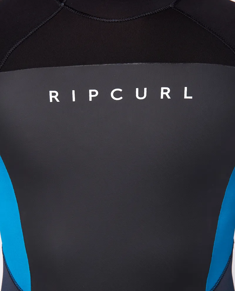 Rip Curl Omega 3/2 Back Zip GBS Wetsuit Blue-2