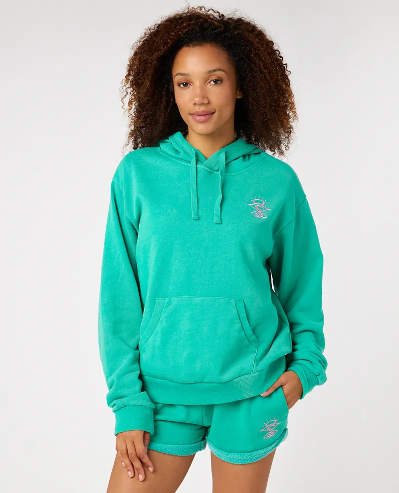 Rip Curl Search Icon Fleece Hoody Green