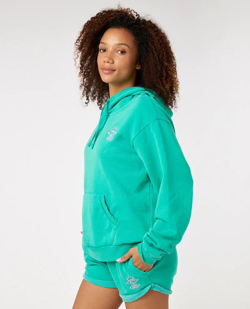 Rip Curl Search Icon Fleece Hoody Green-1