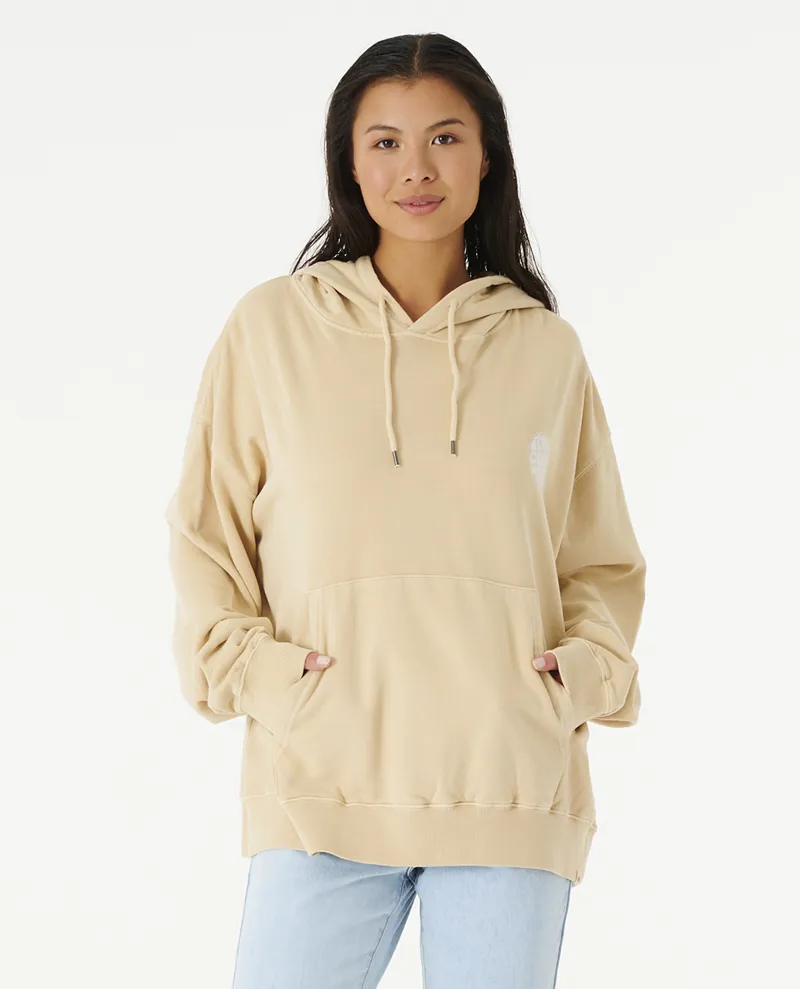 Rip Curl Icon of Surf Hood Wettie Fleece Natural