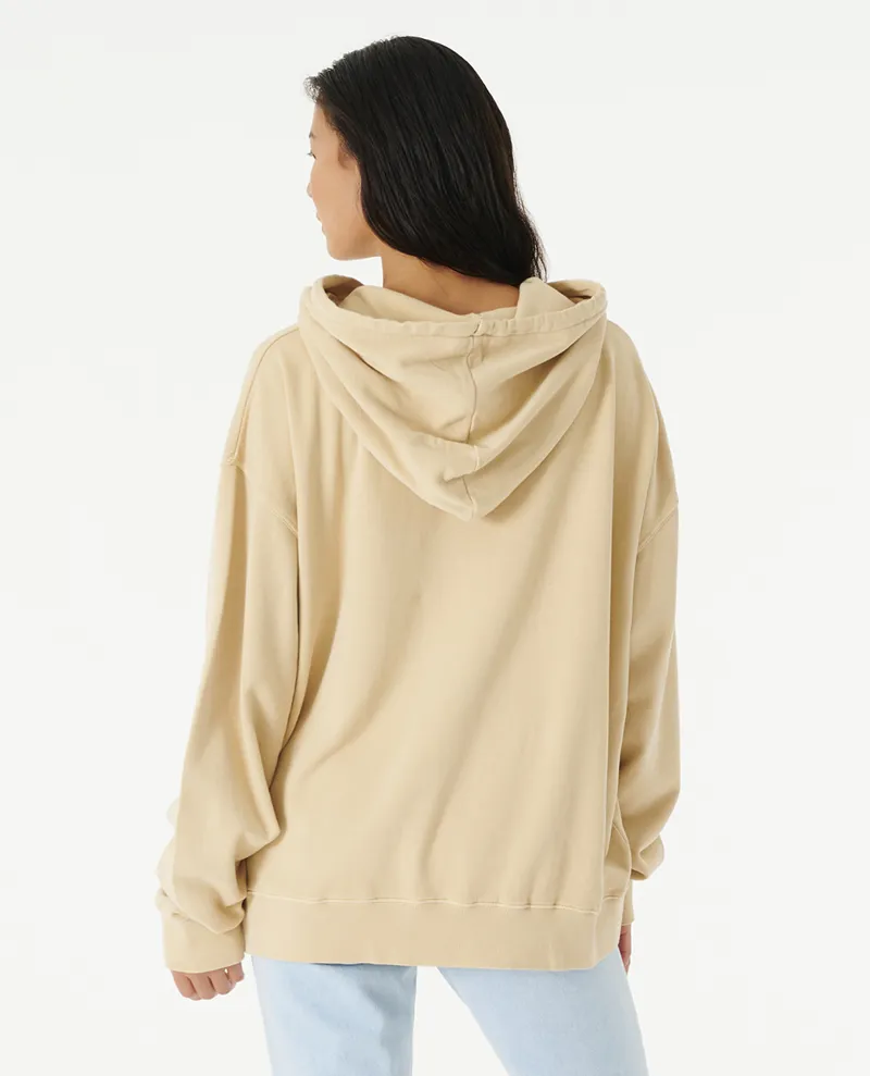 Rip Curl Icon of Surf Hood Wettie Fleece Natural-3