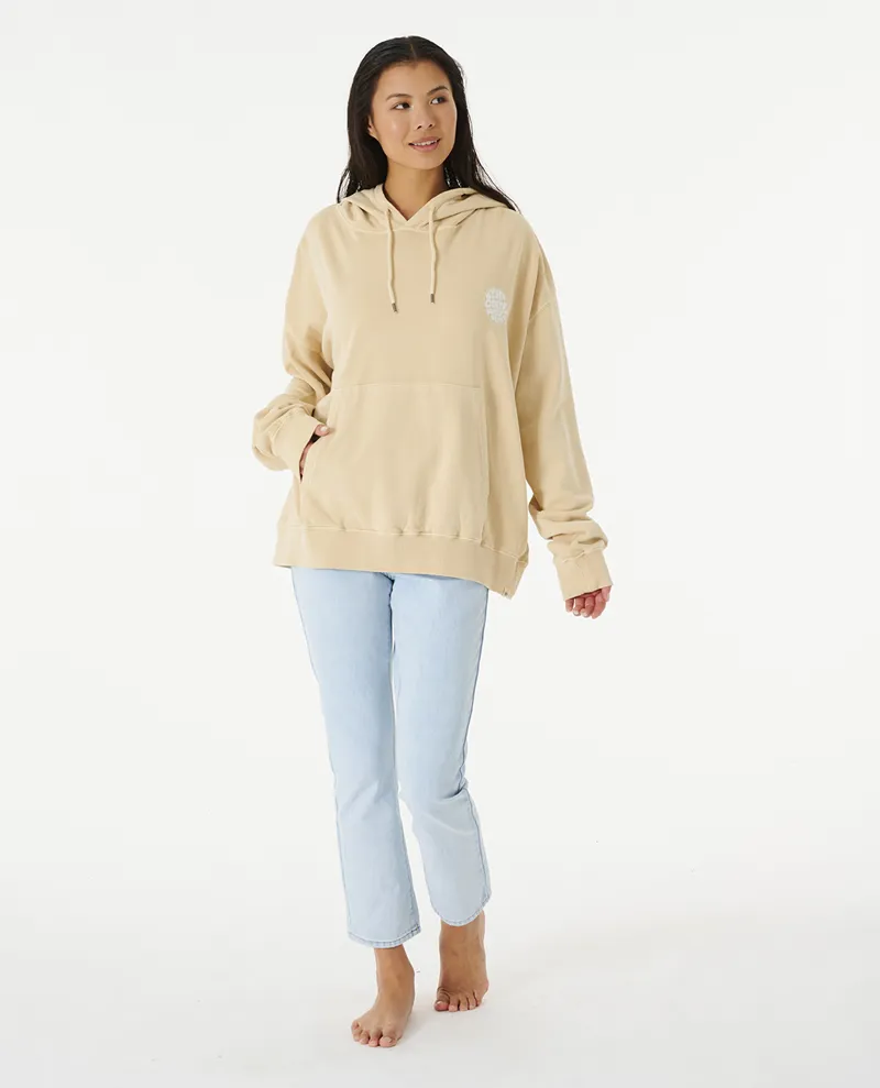 Rip Curl Icon of Surf Hood Wettie Fleece Natural-2
