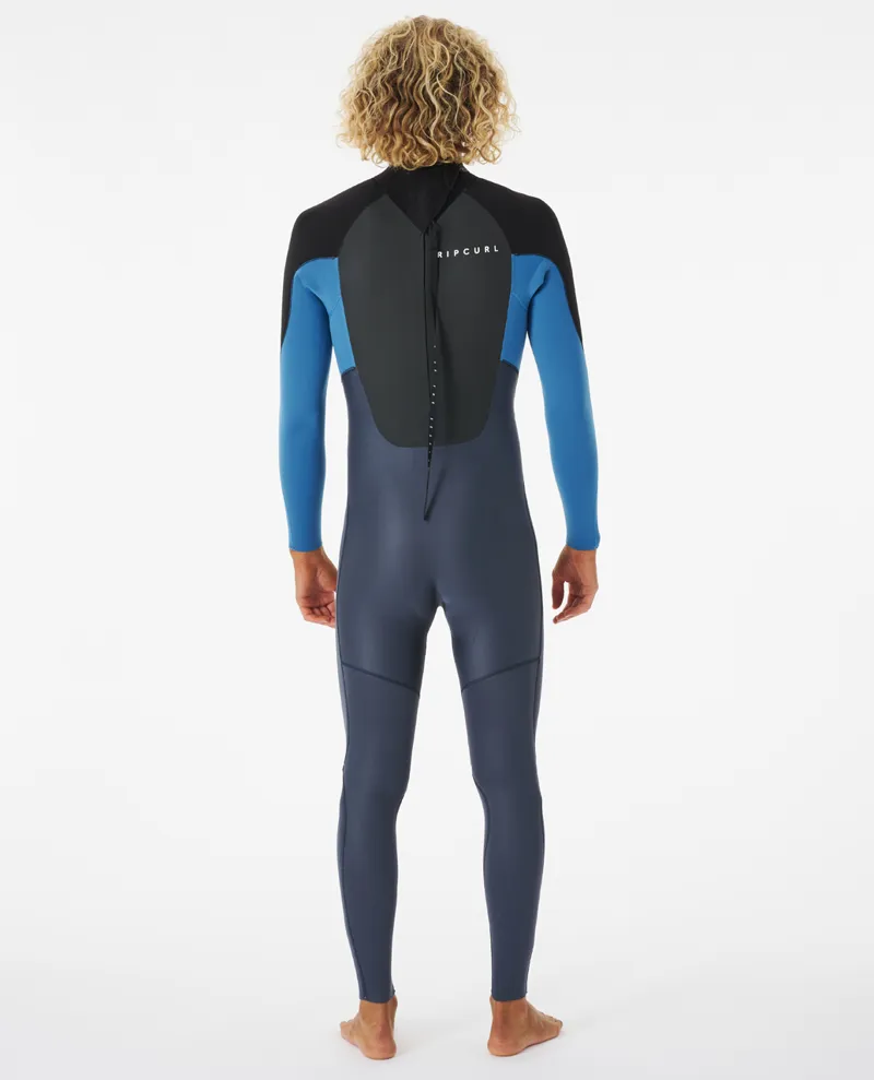 Rip Curl Omega 3/2 Back Zip GBS Wetsuit Blue-1