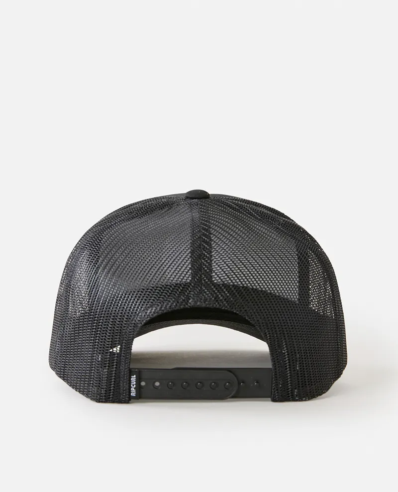 Rip Curl Wetsuit Icon Trucker Black - Unisex Cap-2