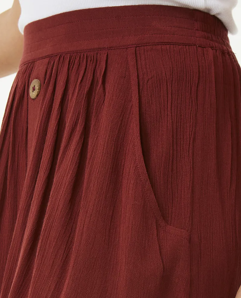 Rip Curl Classic Surf Skirt Plum - Womens Maxi Purple Skirt-4