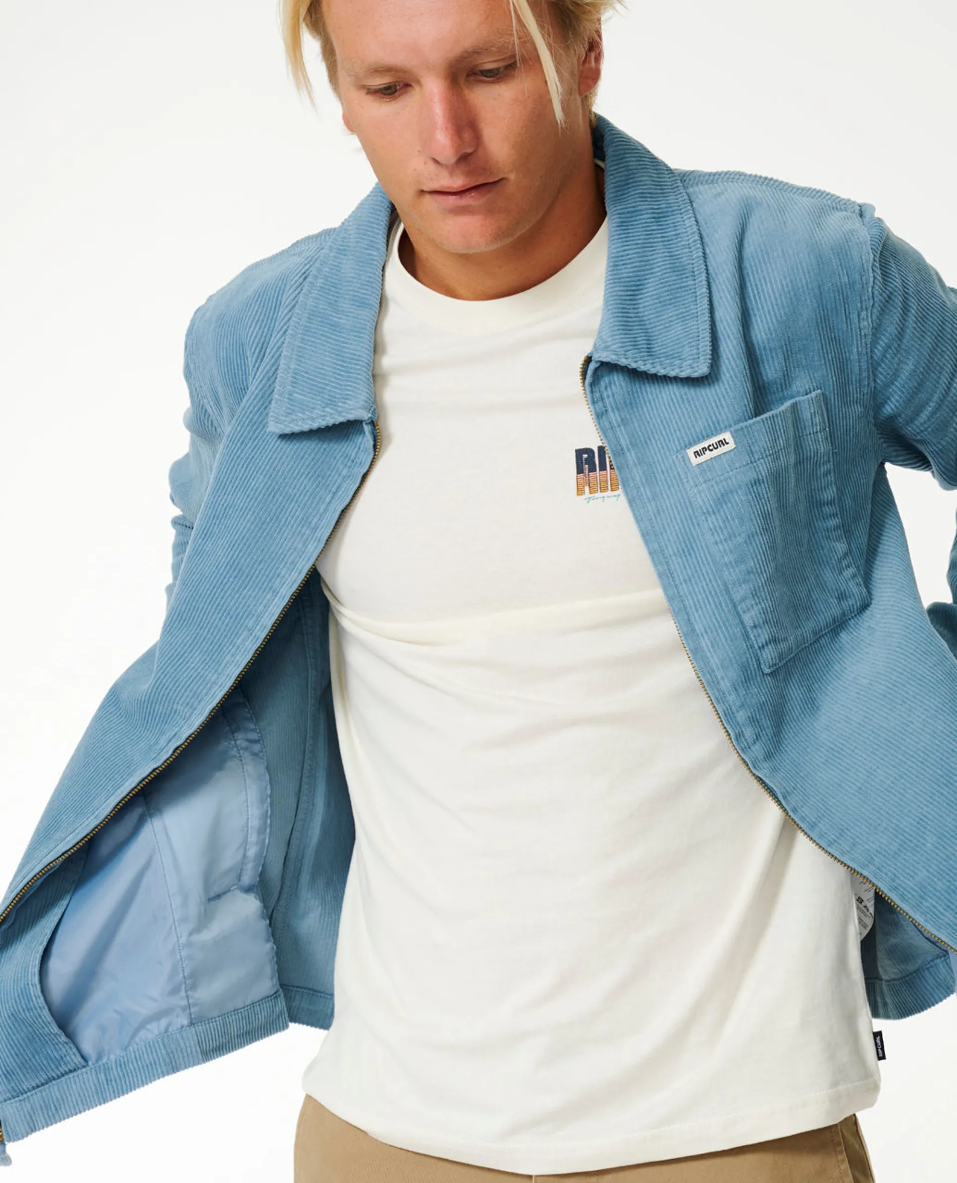 Rip curl denim jacket outlet