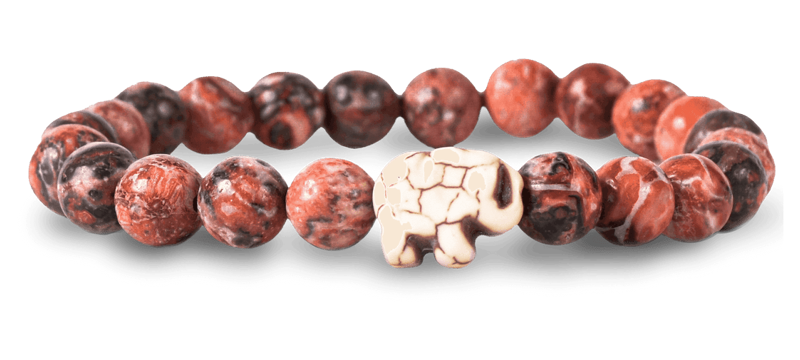 Fahlo Desert Stone Elephant Bracelet