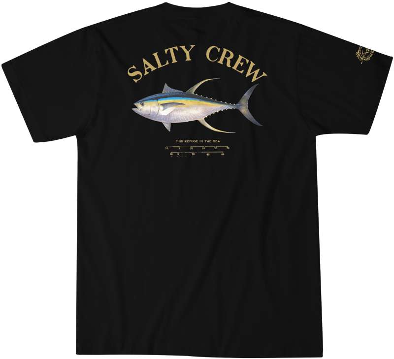 Salty Crew Ahi Mount Short Sleeve T-Shirt Black 2020-1