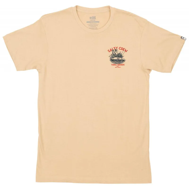 Salty Crew Deepwater Premium Tee - Camel