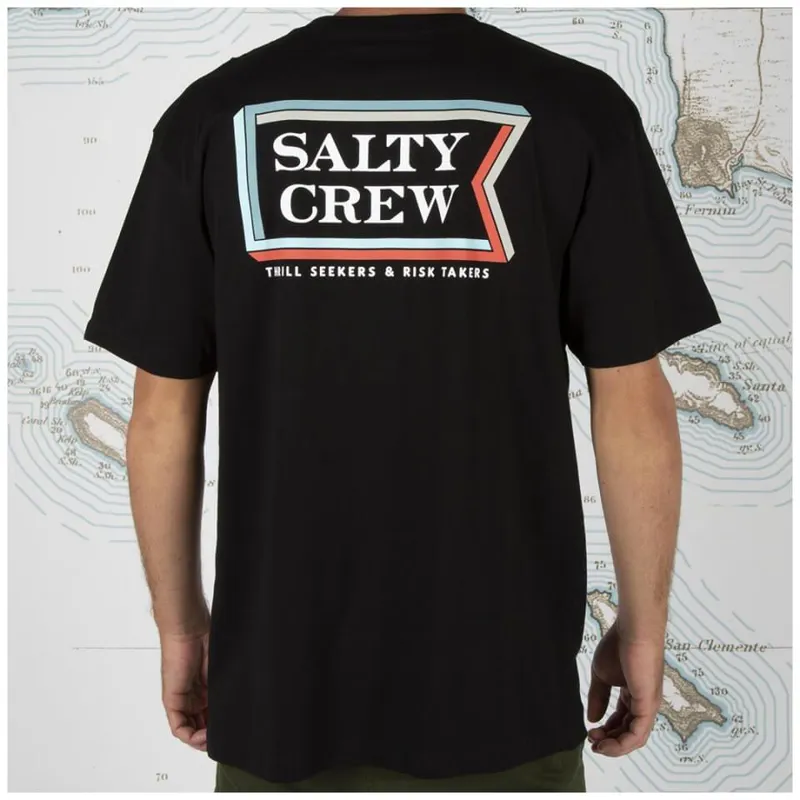 Salty Crew Layers Premium Tee - Black-1