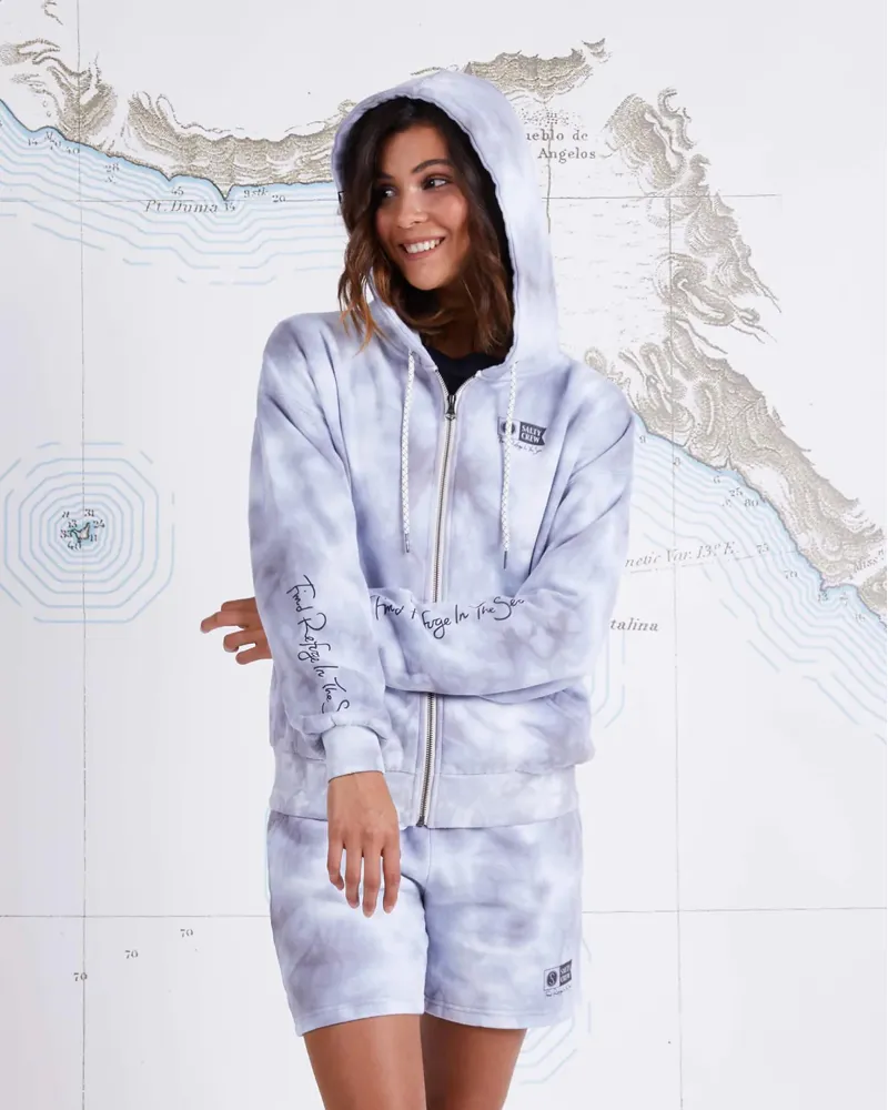 Salty Crew Alpha Zip Hoody Stone