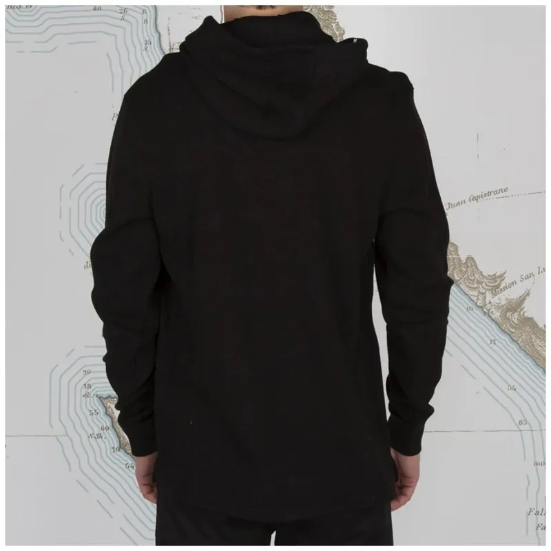 Salty Crew Tippet Thermal Hood In Black-2