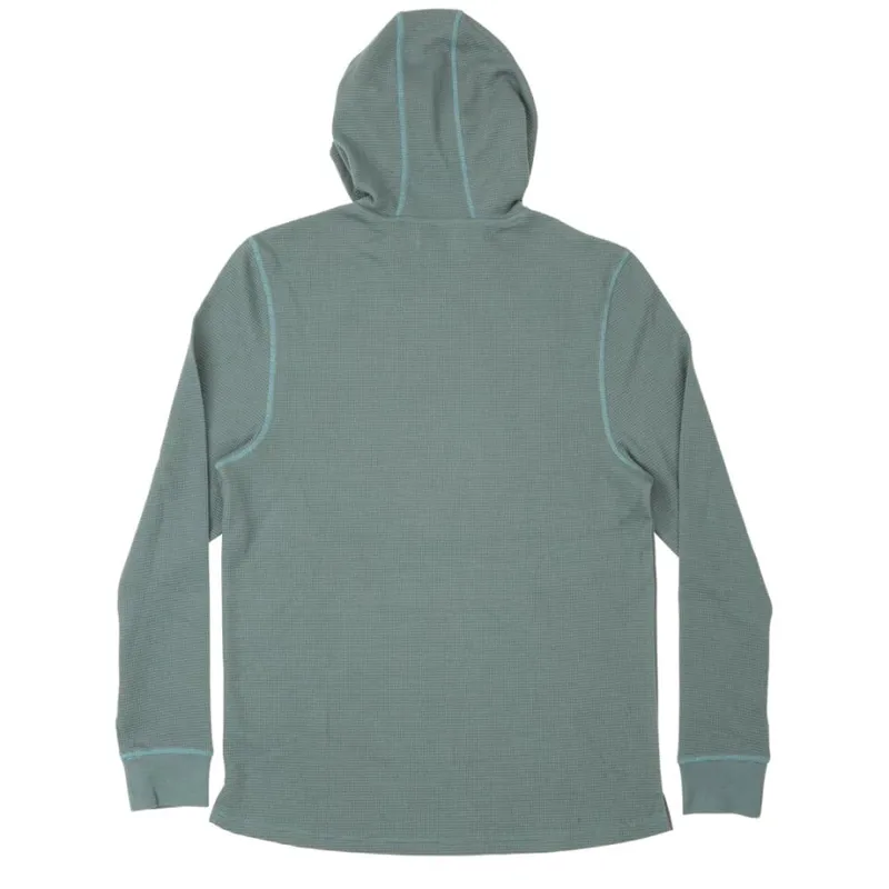 Salty Crew Tippet Thermal Hood In Blue-1