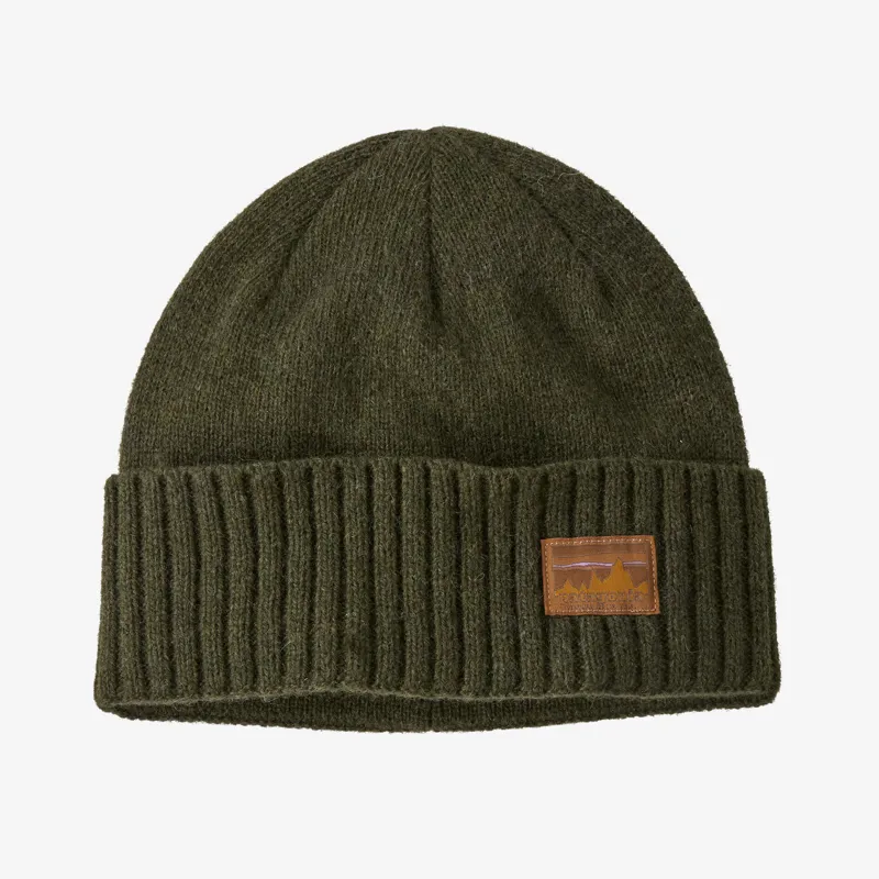 Patagonia Brodeo Beanie Sky Needle Pine Green