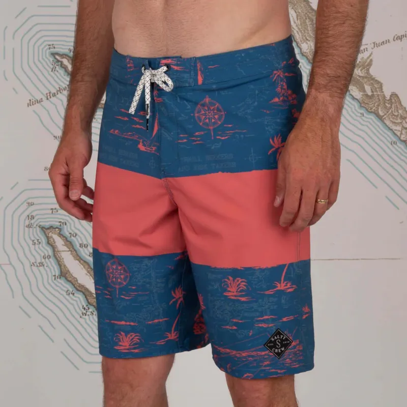 Salty Crew Topwater Boardshort In Oxford-2