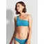 Seafolly One Shoulder Bandeau Blue Grass