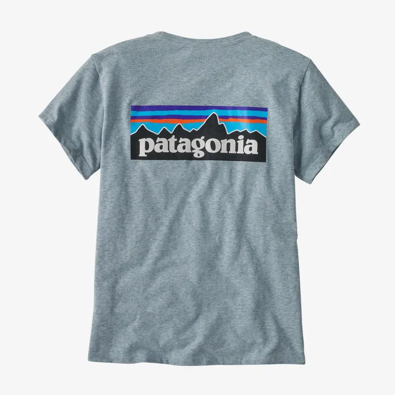 Patagonia P-6 Logo Responsibili-Tee Thermal Blue