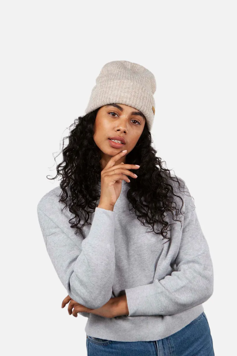 Barts Witzia Beanie in Light Brown-1
