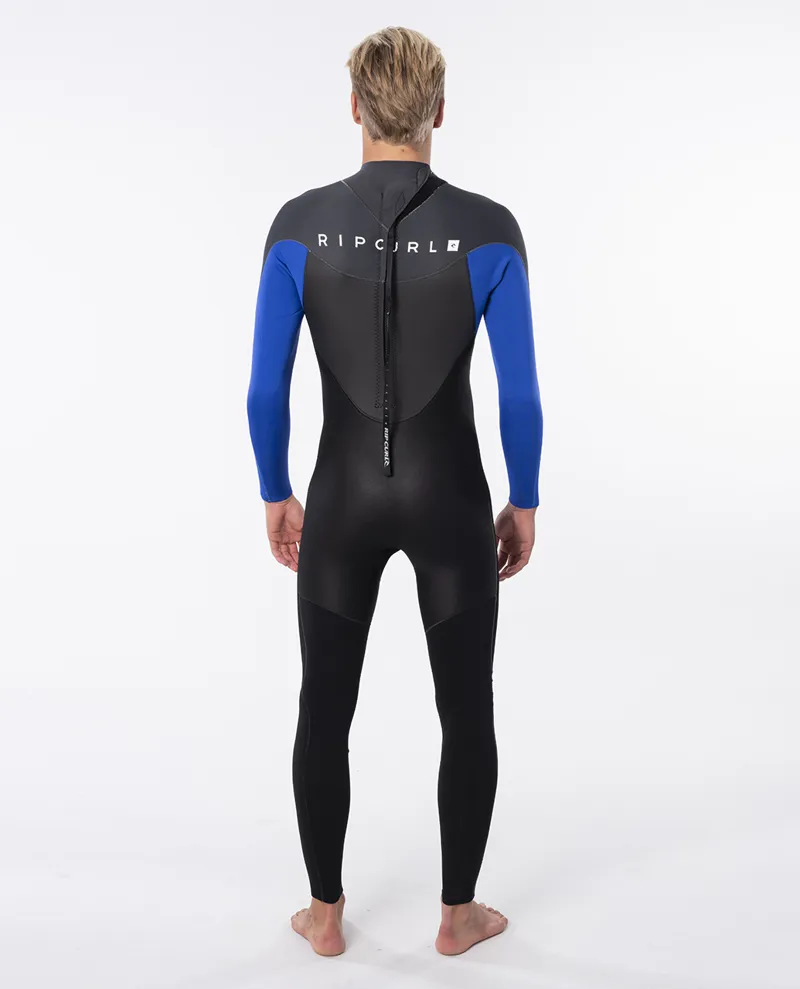 Rip Curl Omega 3/2 Back Zip Wetsuit Blue-1