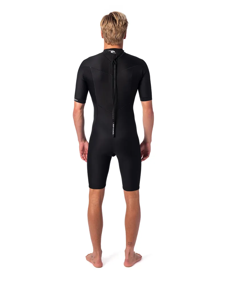 Rip Curl Dawn Patrol 2mm Back Zip Spring in Black-2