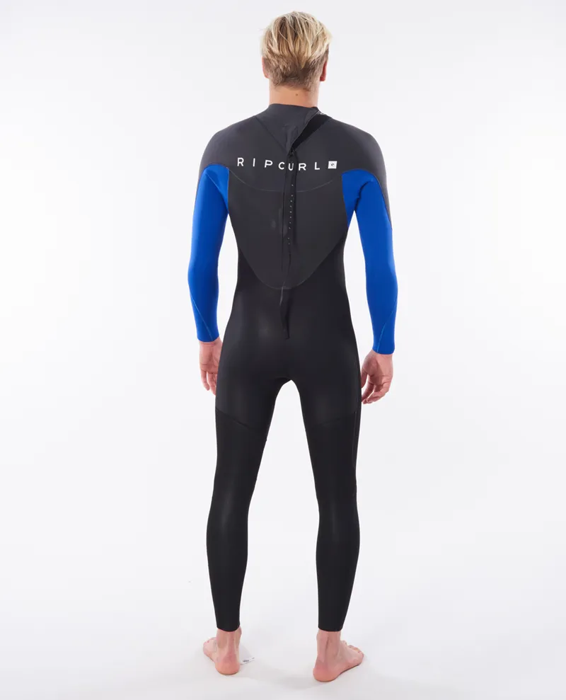 Rip Curl Omega 3/2mm Back Zip Wetsuit in Blue-1