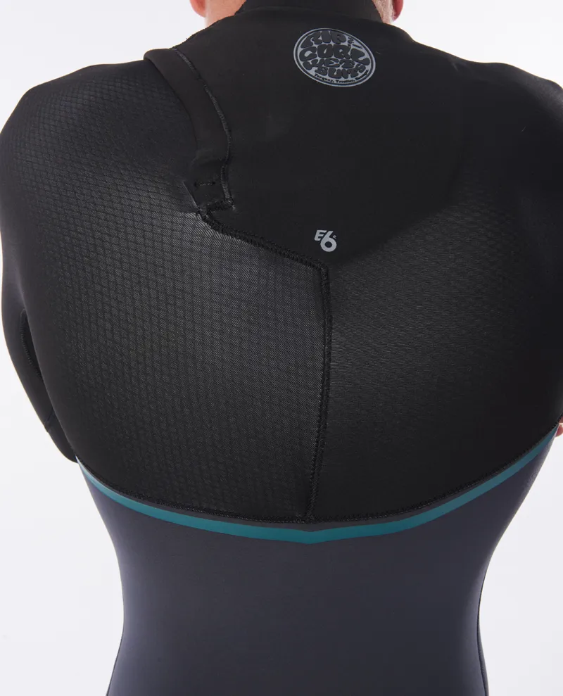 Rip Curl E Bomb 3/2 Zip Free Wetsuit Charcoal Grey-5