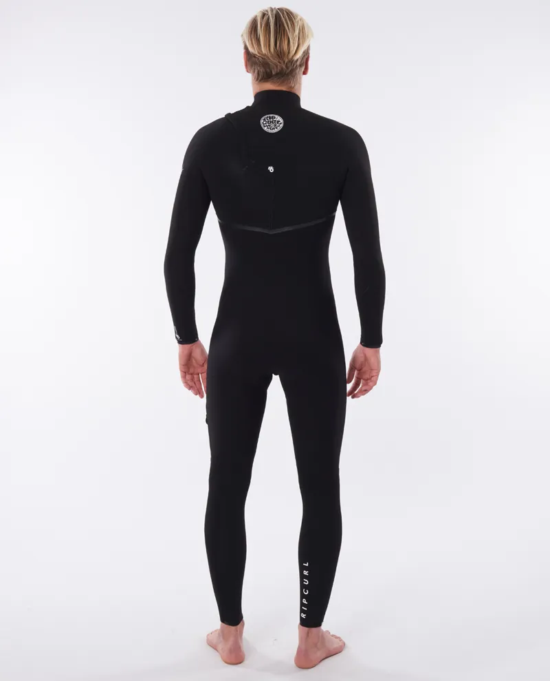 Rip Curl E Bomb 3/2 Zip Free Wetsuit Black-1