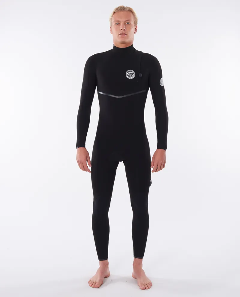 Rip Curl E Bomb 3/2 Zip Free Wetsuit Black-2